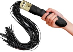 Lzwintrading - 2-In-1 Erotische Zweep – SM Bondage - BDSM - Magic Wand Vibrator Rechargeable - Dildo Vibrator voor Vrouwen - Sex Toys voor Vrouwen Koppels - Clitoris Stimulator - Seksspeeltjes - Erotiek — thumbnail 1