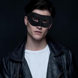 Venetiaans masker mannen - retro zwart half gezicht - cosplay en carnaval - perfecte aanvulling voor je kostuum - ShopVlot — thumbnail 3