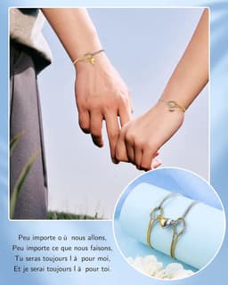 YELUWA Couples Bracelets, Gifts for Couples FR2 - ShopVlot — thumbnail 2