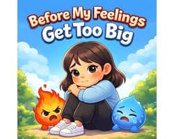 My Feelings Get Too Big : An Autism Book for Kids Teaching Emotional Regulation Skills Sensory Overload Awareness Calm Down Tools