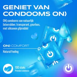 ON) condooms Natural Feeling | 54 mm breedte | 100 stuks verpakking | naturel | dunne 0,07 mm wanddikte — thumbnail 3