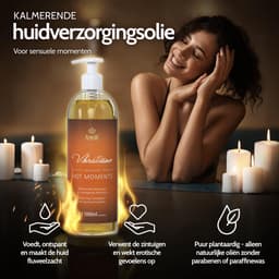 Vibratissimo 'Hot Moments': verwarmende, verzachtende massageolie, liefdesolie, erotische liefdesolie, 1000 ml — thumbnail 3