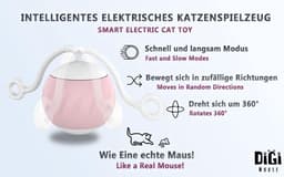 kattenspeelgoed met stemactivering en 4 reserveveren, elektrische — thumbnail 3