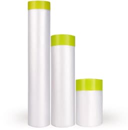 Afdekfolie plakband met folie 3 verpakkingen groen 55cm+140cm+270cm — thumbnail 1