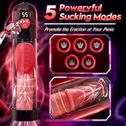 Masturbator - Vacuum - Seks Machine Heren - Penis Pomp — thumbnail 5
