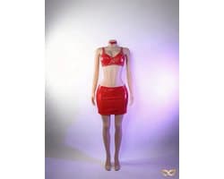 MySecretNL Cosplay Latex - Rollenspel kleding - Rood - Dames