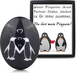 Romantisch Pinguïn Cadeau – Perfect voor Trouwdag, Valentijnsdag en Huwelijkscadeau — thumbnail 1