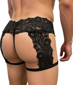Open Billen Heren Ondergoed - Blote Billen - Anus — thumbnail 1