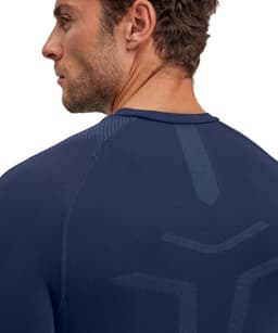 Heren Top van onderlaag Warm Round Neck M L/s Sh functioneel materiaal sneldrogend 1 stuk, Groen Holly 7385, L — thumbnail 5