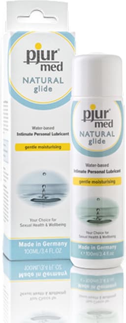 Pjur Med Natural Glide - Waterbasis Glijmiddel - 100 ml — thumbnail 7