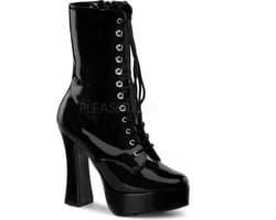 Pleaser - ELECTRA-1020 Plateau Laarzen - US 9 - 39 Shoes - Zwart
