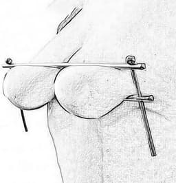 Nooitmeersaai - Black Emperor BDSM borstklem — thumbnail 5