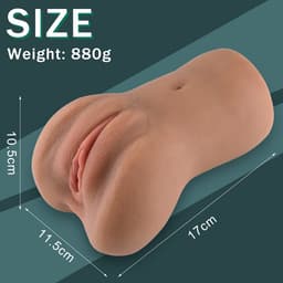 Fleshlight masturbator, stabiele masturbator gemaakt van realistisch SuperSkin-materiaal — thumbnail 4