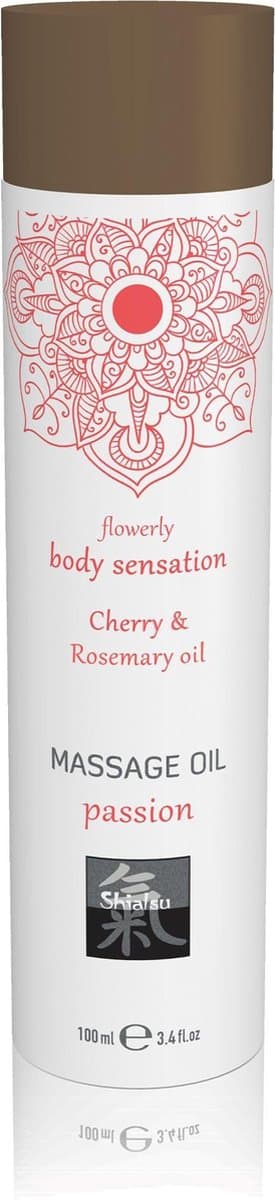 Passion Massage Olie - Kersen & Rozemarijn — afbeelding 1