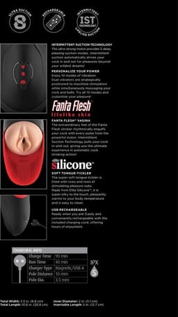 Fuck-O-Matic Automatische Masturbator - Kunstvagina - Pocket Pussy - Zuigende Vagina - 10 Standen - Kunstkut - Sex Toys voor mannen - Seksspeeltjes voor hem — thumbnail 10