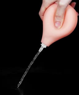Realistische Spuitende Dildo - 28 cm - Squirting Dildo - Ejaculerende Dildo - Met zuignap - Met balzak - Grote Dildo - Seksspeeltjes - Sextoys — thumbnail 21
