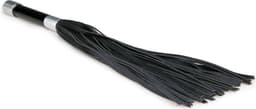 Lange flogger met metalen handvat — thumbnail 3
