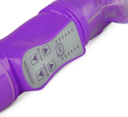 EasyToys - Stotende Rabbit Vibrator - Tarzan Vibrator - Vibrators voor Vrouwen - Sex Toys voor Vrouwen - Vibrators - G-Spot Vibrator - Clitoris Stimulator - Paars — thumbnail 4