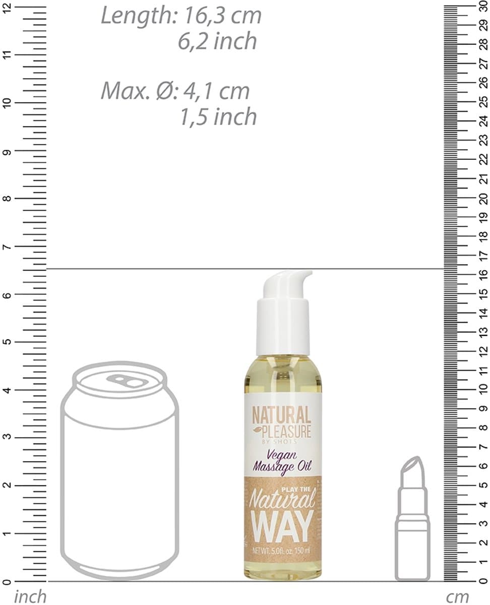 Vegan Massage Oil - 150 ml — afbeelding 1