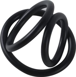 Banoch | cockring trio - classic set | zwart siliconen | Ø 35/45/55 mm | penisring — thumbnail 11