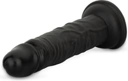 Dildo zonder ballen 12 cm - Zwart — thumbnail 4
