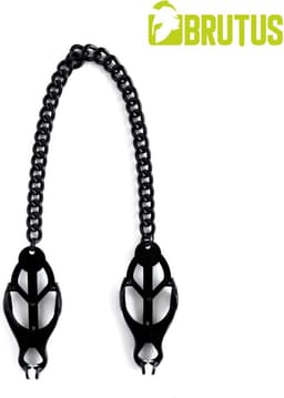 BRUTUS - JAPANESE CLOVER - Nipple Clamps - Black — thumbnail 1