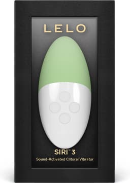 LELO SIRI 3 – Mini Vibrator – Geluidsgeactiveerd – 8 Genotsinstellingen – Pistachio Cream — thumbnail 3