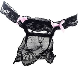 BamBella ® - String Kruisloos Kant - One size - Sexy Roze Erotische onderbroek Heren — thumbnail 5