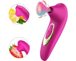 Roze - Mini Luchtdruk Vibrator - Sucking vibrator - Reis vibrator - Clitoris & G-spot Stimulator Luchtdruk Vibrator- seksspeeltje