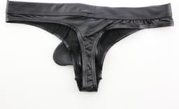 G-string-Drukkers-Heren-Sexy-Erotisch-Mannen-Goedkoop-Latexlook-Opwindend — thumbnail 2