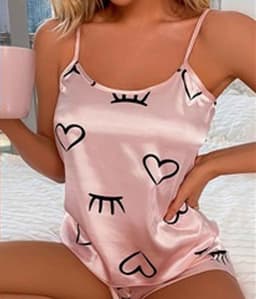 Sexy Pyjama vrouwen - Erotisch - Set van 2 - Top en broekje - Lingerie - Nachtkleding — thumbnail 5