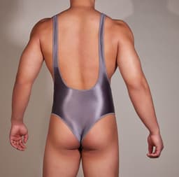 Backless string jumpsuit heren - Erotische ondergoed man - Rollenspel - One Size - Elastisch - G-string — thumbnail 4