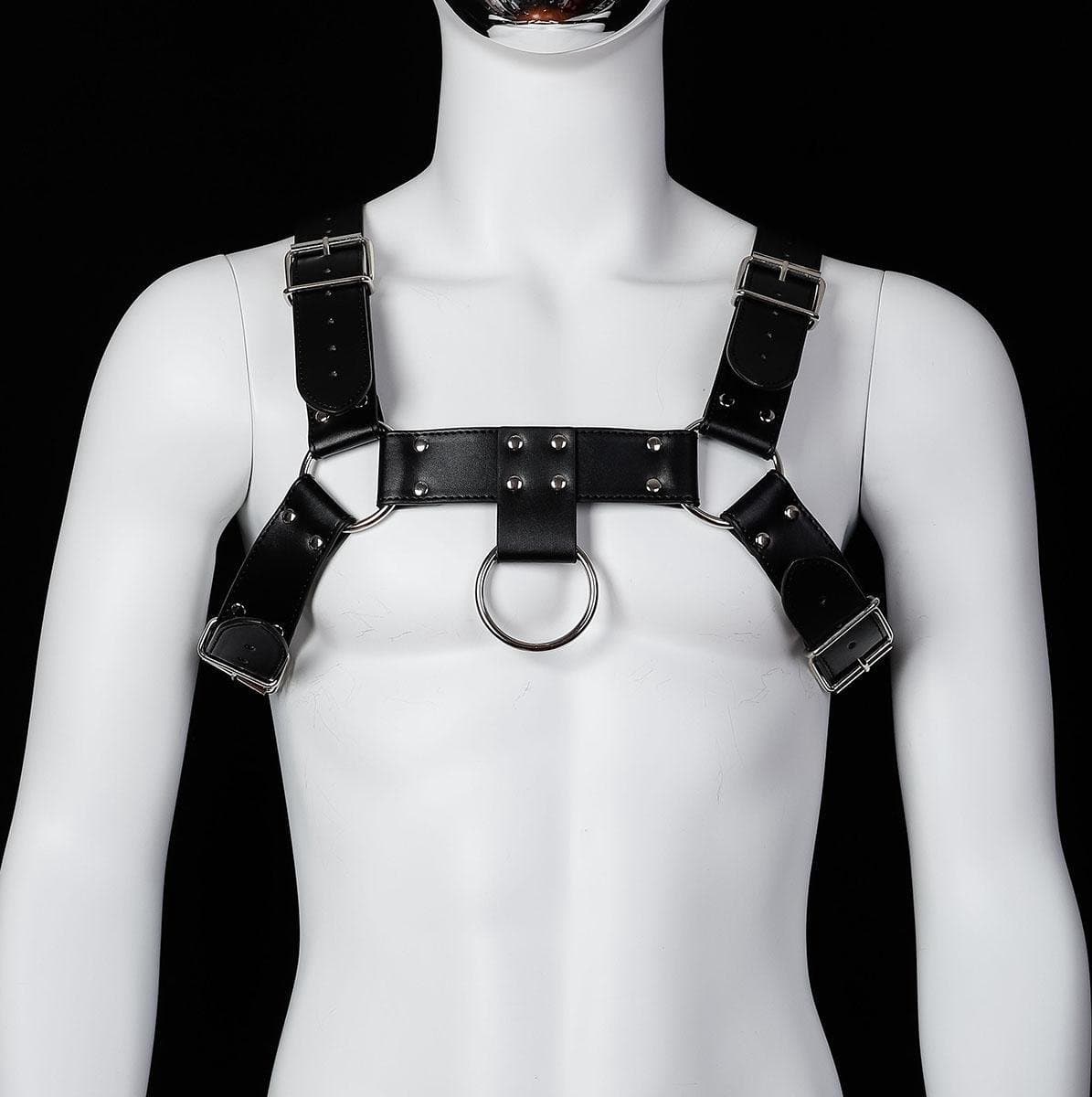 Banoch | Chest harness Rafal - imitatie leren harnas voor man — afbeelding 1