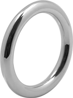 Banoch - Cockring round metaal - ∅ 50 - 7.5 mm dik metalen penisring — thumbnail 1