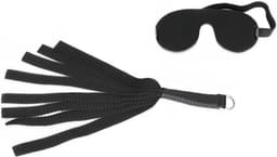 Bad Kitty – Bondage Liefdes Schommel tot 100 kilo voor Zwevend Genot Verstelbaar met Flogger en Oogmasker - Zwart — thumbnail 6