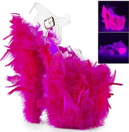 Pleaser - FLAMINGO-1021FS Plateau Laarzen, Paaldans schoenen - Paaldans schoenen - 38 Shoes - Beige — thumbnail 3