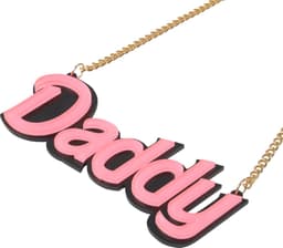 Banoch | Daddy halsband - hanger met goudkleurige ketting — thumbnail 4