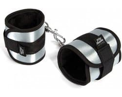 Fifty shades of grey - soft handboeien - zilver