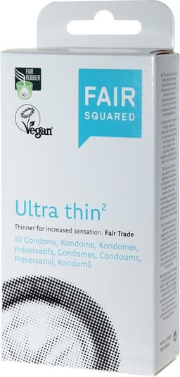 Fair Squared Ultrathin eco fair trade condooms 10 stuks — thumbnail 4