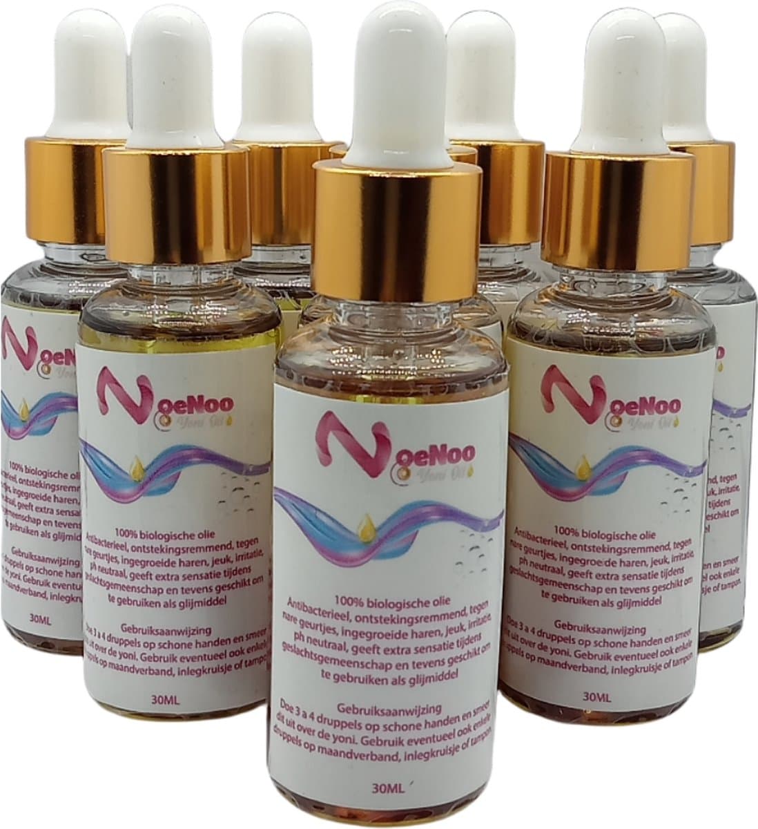Noenoo - Yoni Oil - Olie - Massage Yoni olie - Kamille - Verwijderd geur - Glijmiddel -Lubricant- Ingegroeide haren — afbeelding 1