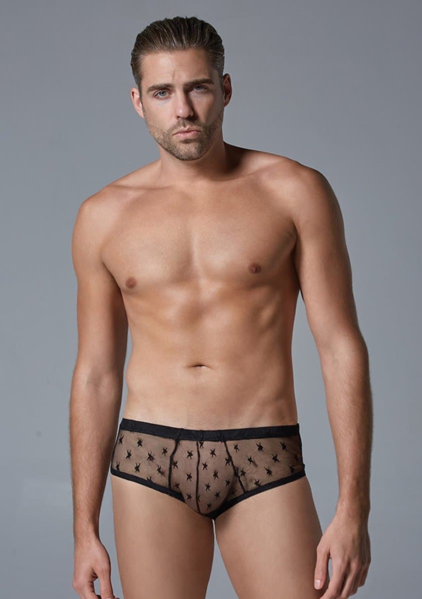 Allure (All) Slip met Sterren voor Heren black L/XL — afbeelding 1