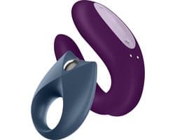 Satisfyer 'Partnerbox 2', incl. Apptoys, Double Joy, Royal One, oplaadbaar, waterdicht, huidvriendelijke siliconen