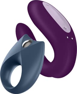 Satisfyer 'Partnerbox 2', incl. Apptoys, Double Joy, Royal One, oplaadbaar, waterdicht, huidvriendelijke siliconen — thumbnail 1