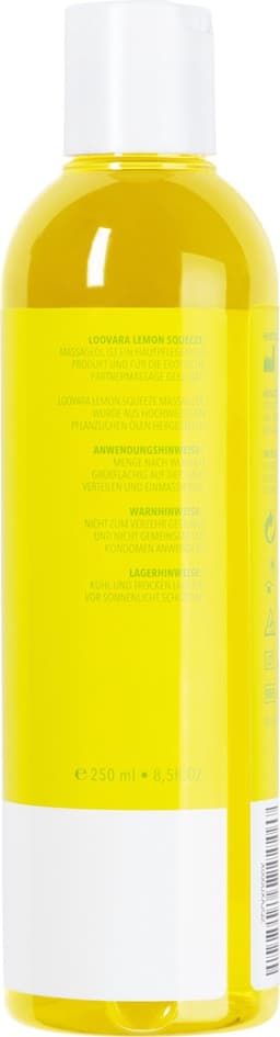 Loovara Massageolie 250 ml - Lemon Squeeze – erotisch & opwindend, met fruitige citrusgeur voor lustvol voorspel en partnermassage | Natuurlijke oliën — thumbnail 4