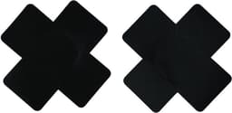 Nipple Sticker Black - Tepel Plakker Zwarte kruis - Tepelsticker — thumbnail 1
