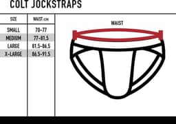 Colt Leather Zip Jock - Blue | maat S — thumbnail 3