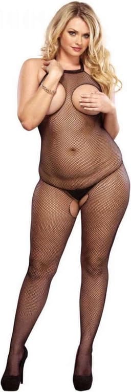 Fishnet Halter Bodystocking — thumbnail 14