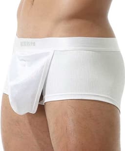 Erectie Ondergoed Wit - Heren Boxershort - Lingerie - Penis - Onderbroek — thumbnail 3