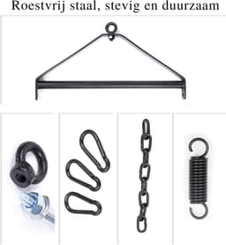Sex Schommel - Sex Swing Extra Stevig – Seksschommel Met Blinddoek – Seksspeeltjes voor Koppel – Seks Schommel BDSM – Erotiek Toys - Sex Sling – Love Swing – Discreet Verpakt - Rood — thumbnail 2