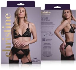 Christine - BH Set Axelle 3-delig - Zwart — thumbnail 2